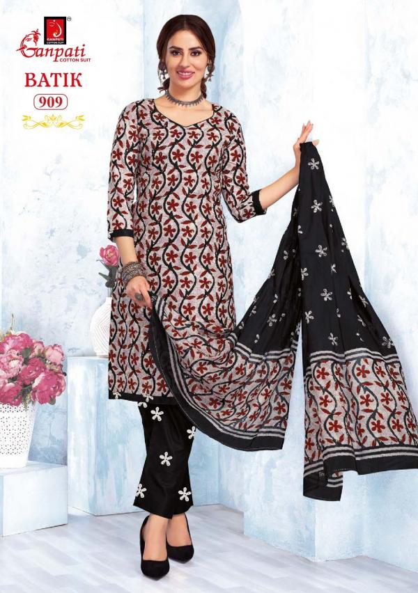 Ganpati Batik Pant Vol-9 – Kurti Pant With Dupatta